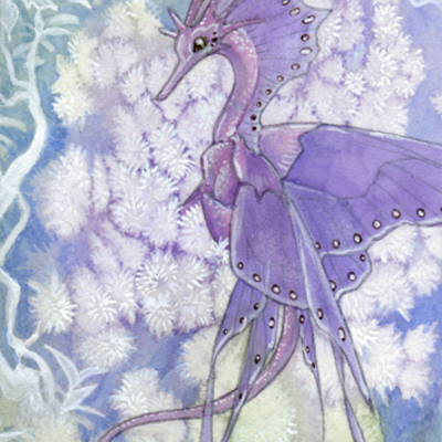 Original aceo artwork: nectarivore
