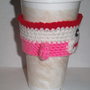 Sock Monkey cup cozie-1
