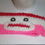 Sock Monkey cup cozie-2