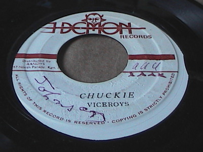 Chuckie/version-viceroys-demon records-7"-vg-