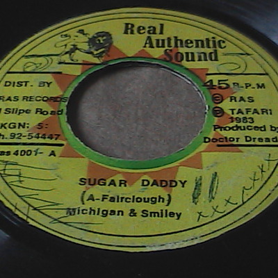 Sugar daddy/sugar version-michigan & smiley-real authentic sound-7"-vg-