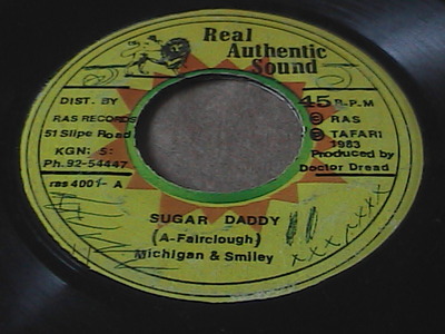 Sugar daddy/sugar version-michigan & smiley-real authentic sound-7"-vg-