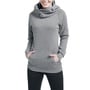 Hooded Cowl Neck Hoodie - Thumbnail 3