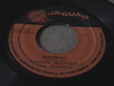 Bam sa bo/version-winston heywood & the hombres-jaguar records-7"- vg