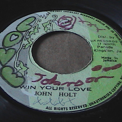 Win your love/version-john holt-love records-7"-vg