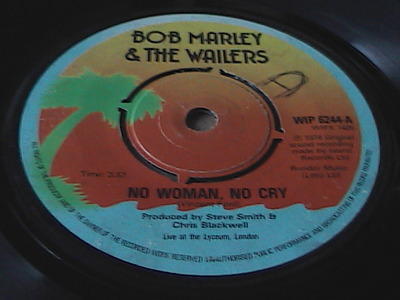 No woman no cry/kinky reggae-bob marley & the wailers-island records-7"-vg-