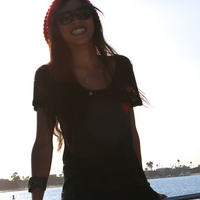 Black Pocket Tee with Fingerheartprint - Thumbnail 4