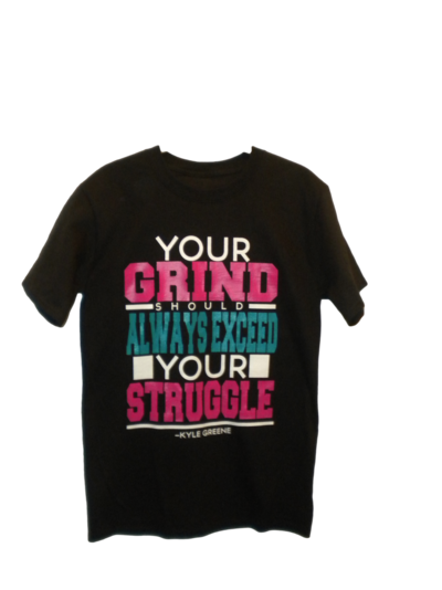 "Grape & Teal" Grind vs. Struggle T-shirt 