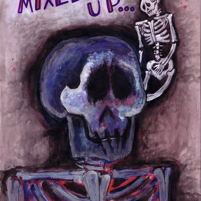 Marisol mckee art - "mixed up"