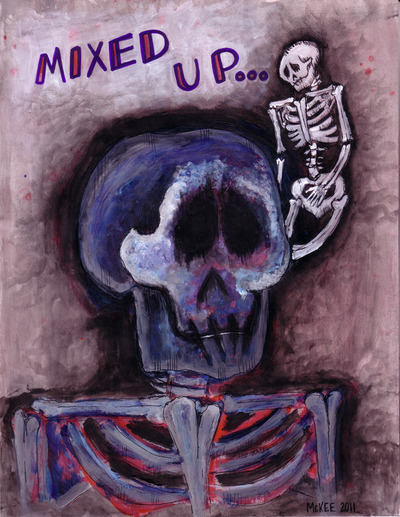 Marisol McKee Art - "Mixed Up"