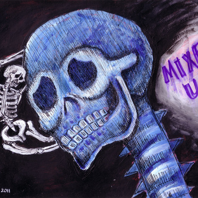 Marisol mckee art - "mixed up no.3"