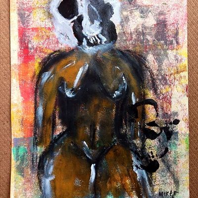 Marisol mckee art - "silent life taker"