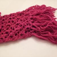 Floral scarf - Crochet - Thumbnail 2