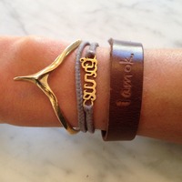 In God We Trust Wishbone Cuff - Thumbnail 2
