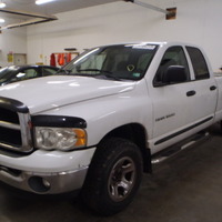 2003 Dodge Ram 1500 Quad Cab, 4-Doors, 4x4, Long Bed, Automatic, 4.7L V8, WHITE - Thumbnail 1