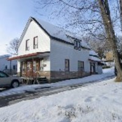 Duplex houses in a beautiful city of edmundston in new brunswick canada