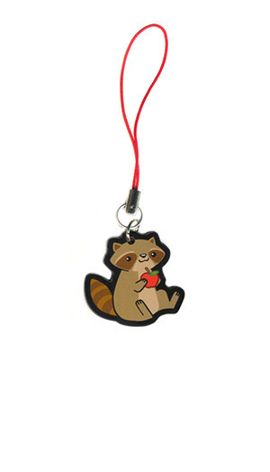 CHARM STRAP : Raccoon