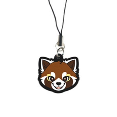 Charm strap : red panda