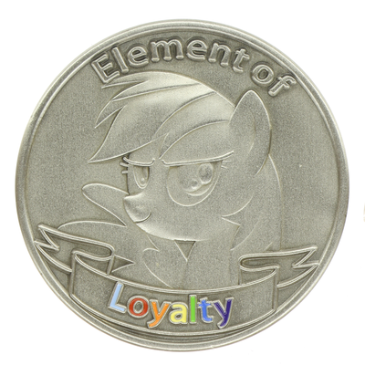 Rainbow dash/element of loyalty