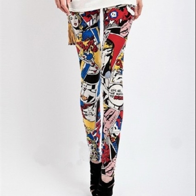 Comic leggings