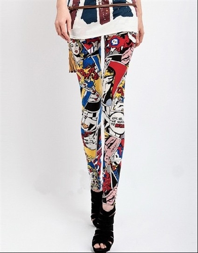 Comic leggings