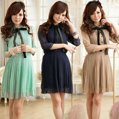 Ruffle chic fab lovely dress 