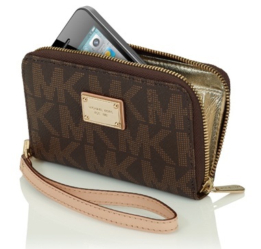 Mk iphone 4/4s wristlet