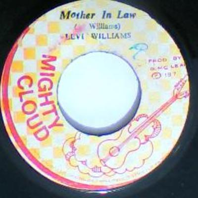 Mother in law/mother dub song-levi williams/mighty cloud band-mighty cloud records-7"-vg