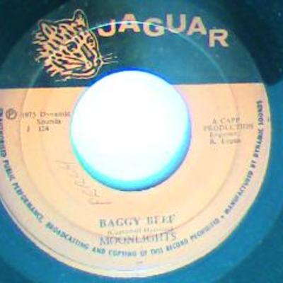 Baggy beef/sweet meat-moonlight/bobby ellis-jaguar records-7"-vg
