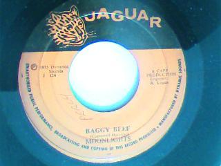 Baggy beef/sweet meat-moonlight/bobby ellis-jaguar records-7"-vg