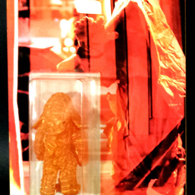 Go softly/jungol "bagman" resin designer toy art action figure