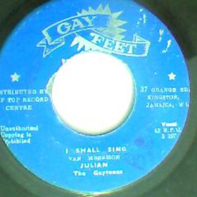 I shall sing/version-julian(the maytones)-gay feet records-7"-vg