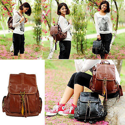 Leather backpacks fashion handbag 