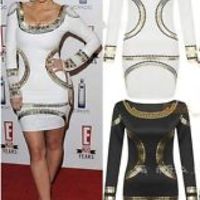 Sexy Party Clubwear Evening Sheath Slim Bodycon Dress - Thumbnail 1