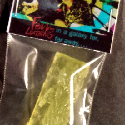 "fear and loathing in a galaxy far, far away...." (fett in carbonite/magnet) resin designer toy art action figure