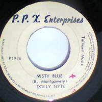 Misty Blue/Love Hangover-Dolly Nyte/Penny Church-P.P.X. Enterprises Records-7"-VG - Thumbnail 1