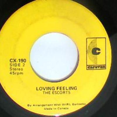 Sixpence/loving feeling-the escorts-caravan records-7"-vg