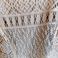 Off-white Lace Dress - Thumbnail 1