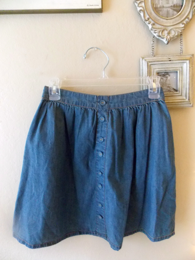 Handmade Denim Skirt