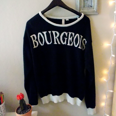 Bourgeois cotton sweater