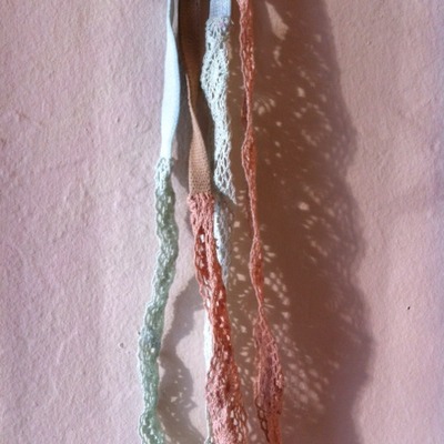 Handmade crochet elastic headband