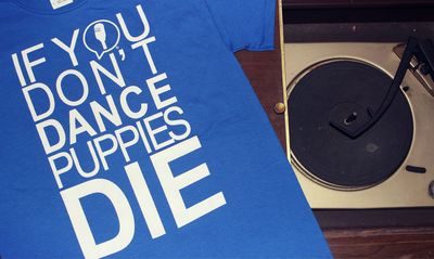 Save the pups (royal blue)