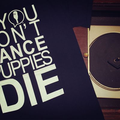 Save the pups (dark navy)