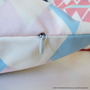 Pastel Triangle Pillow Cover (18" x 18")-1