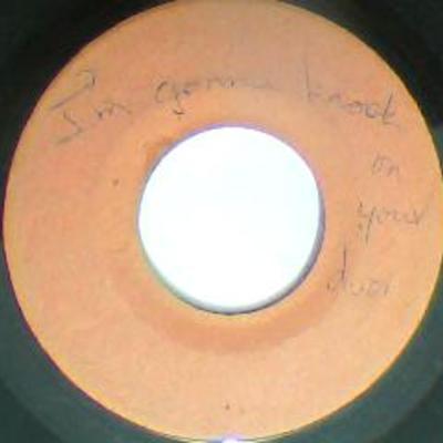 Matrix#dyna 3403-1/3404-1(i'm gonna knock on your door)-unknown-blank label-7"-good