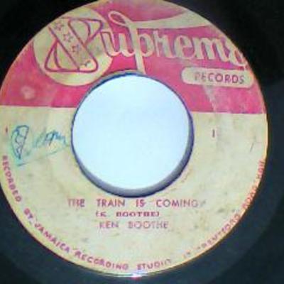 The train is coming/feel it-ken boothe-supreme records-7"-good