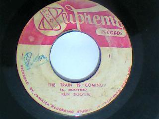 The train is coming/feel it-ken boothe-supreme records-7"-good