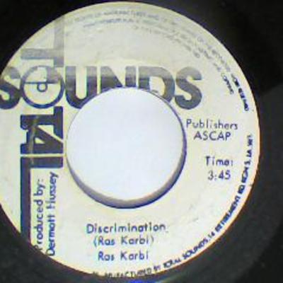 Discrimination/instrumental-ras karbi-total sounds records-7"-good