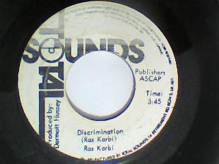 Discrimination/instrumental-ras karbi-total sounds records-7"-good
