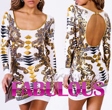  mini bodycon print fitted dress